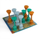 TOSSIT Mini Darts - Beach Edition - iceblue-cyan-caramel