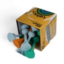 TOSSIT Mini Darts - Beach Edition - iceblue-cyan-caramel