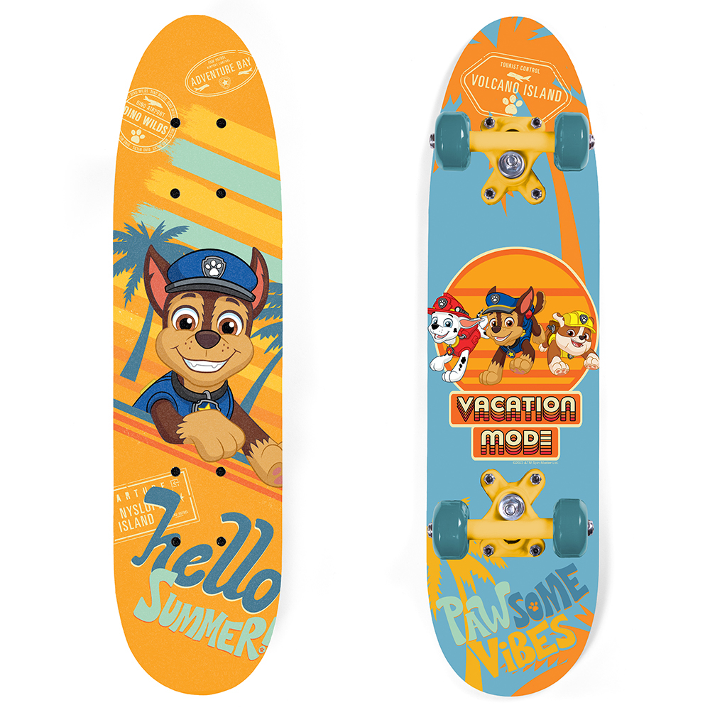 Wooden Skateboard 24'' x 5,9'' / 61 x 15cm PAW PATROL - BOY