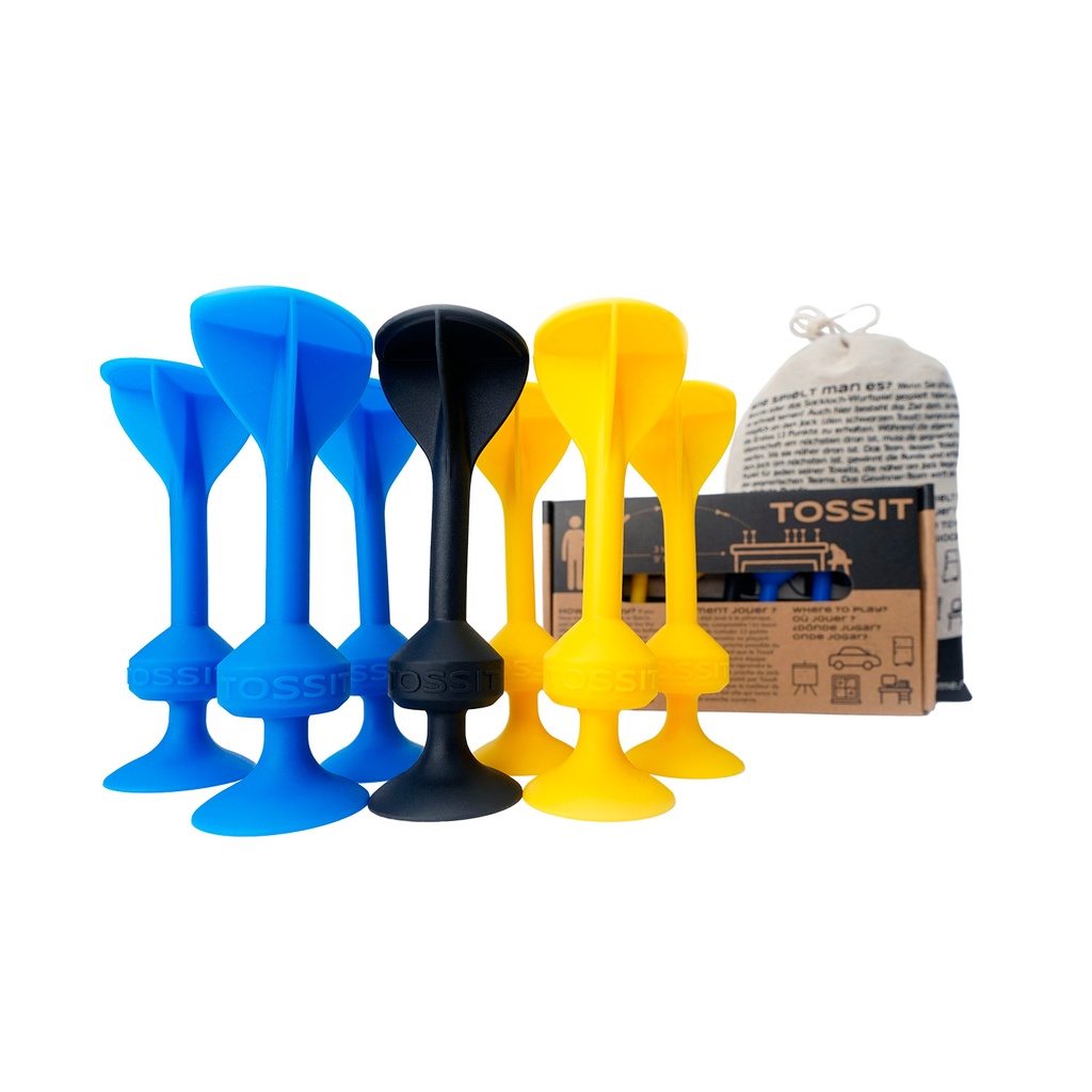TOSSIT Game Starter Pack Blue Yellow