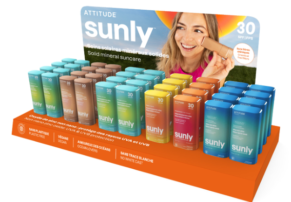 Sunly Counter SPF30 Display POS