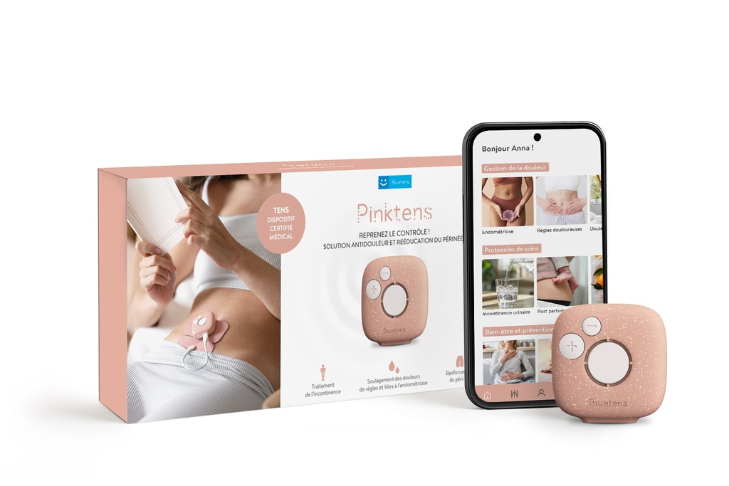 PINKTENS Device - multilingual packaging