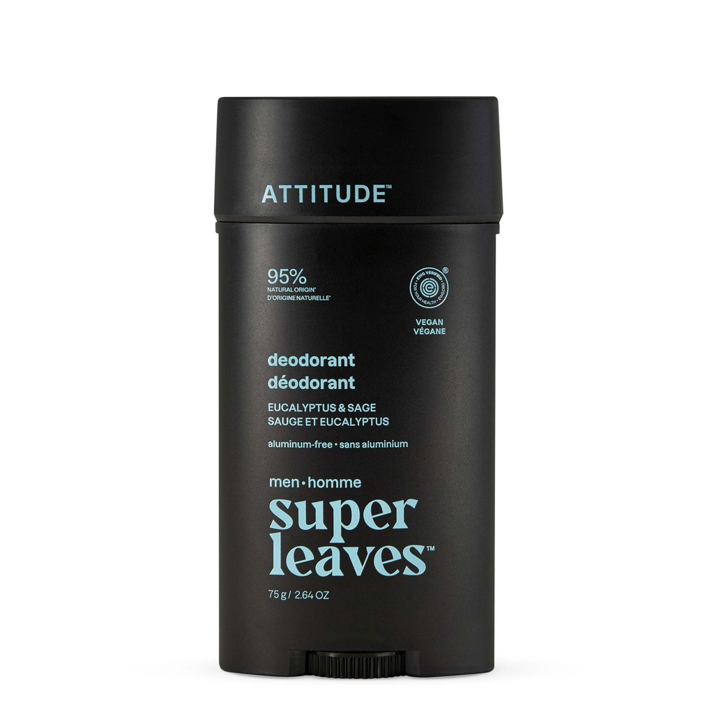 Super leaves men  Deodorant Eucalyptus & Sage 75 gr