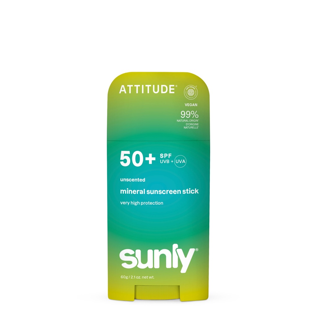 Mineral sunscreen Stick Face & Body - SPF 50 - unscented