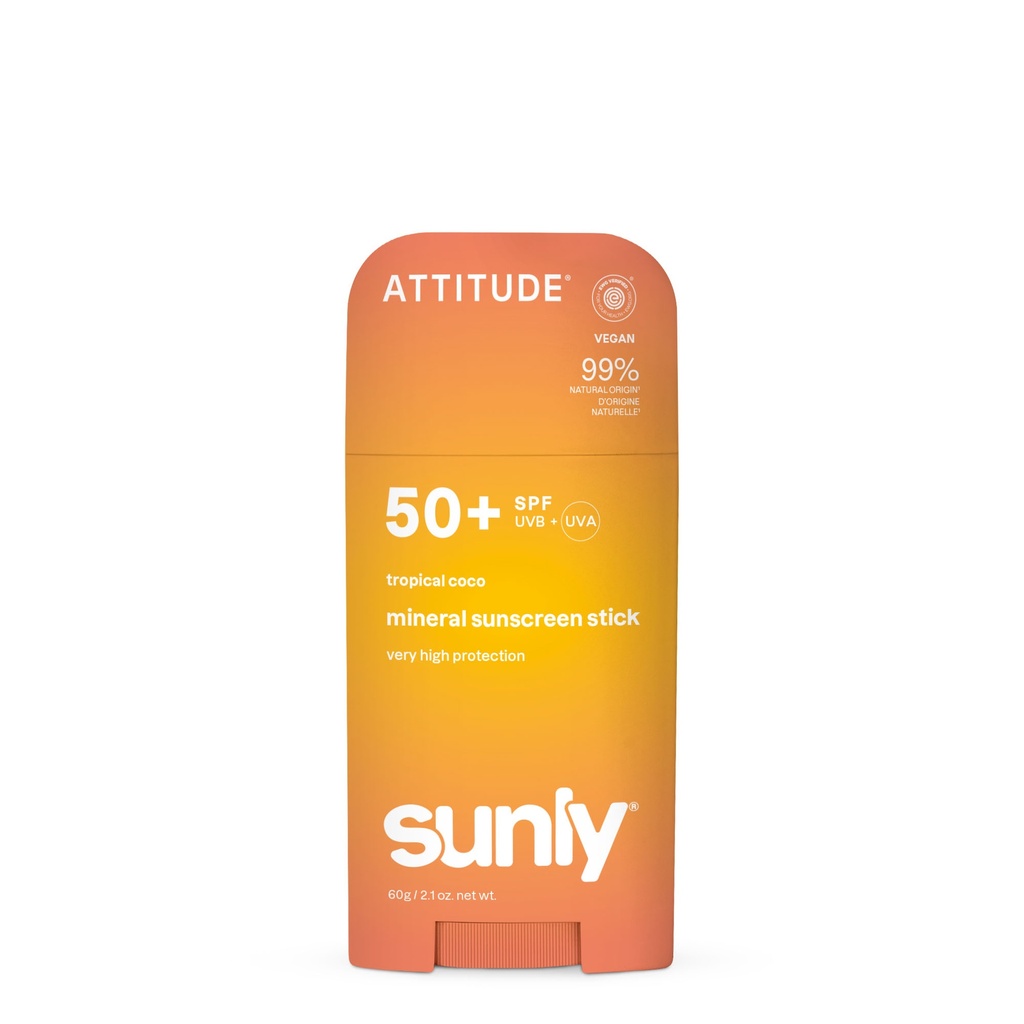 Mineral sunscreen Stick Face & Body - SPF 50 - tropicale coco