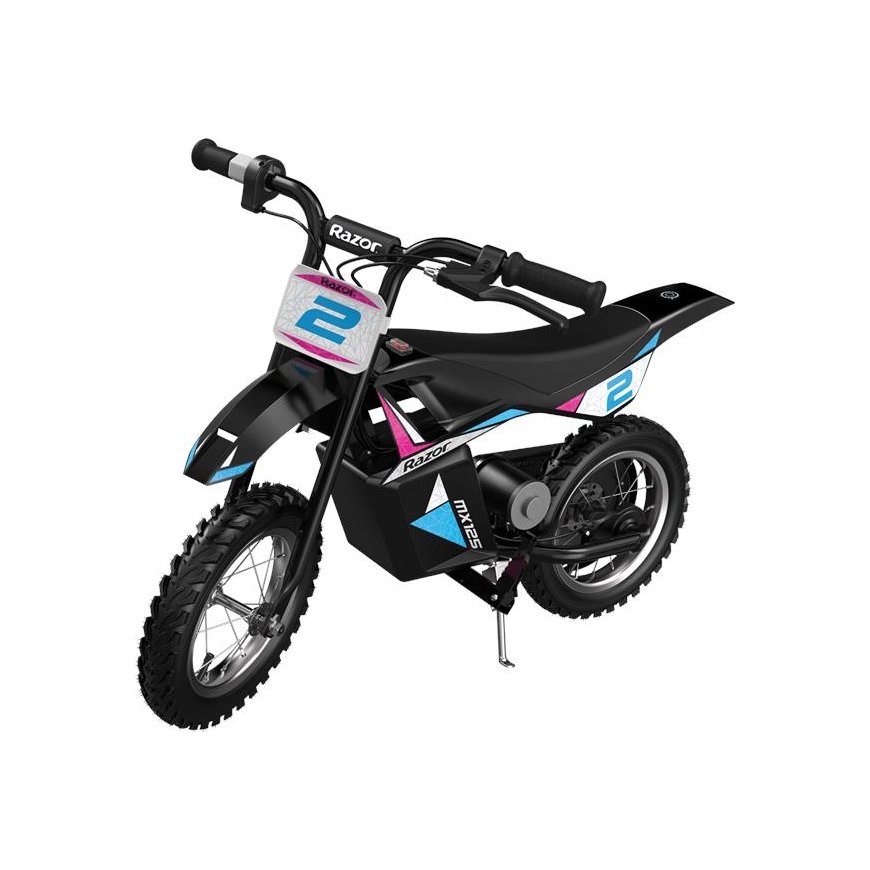 Dirt Rocket MX125 - Black - Lithium Battery