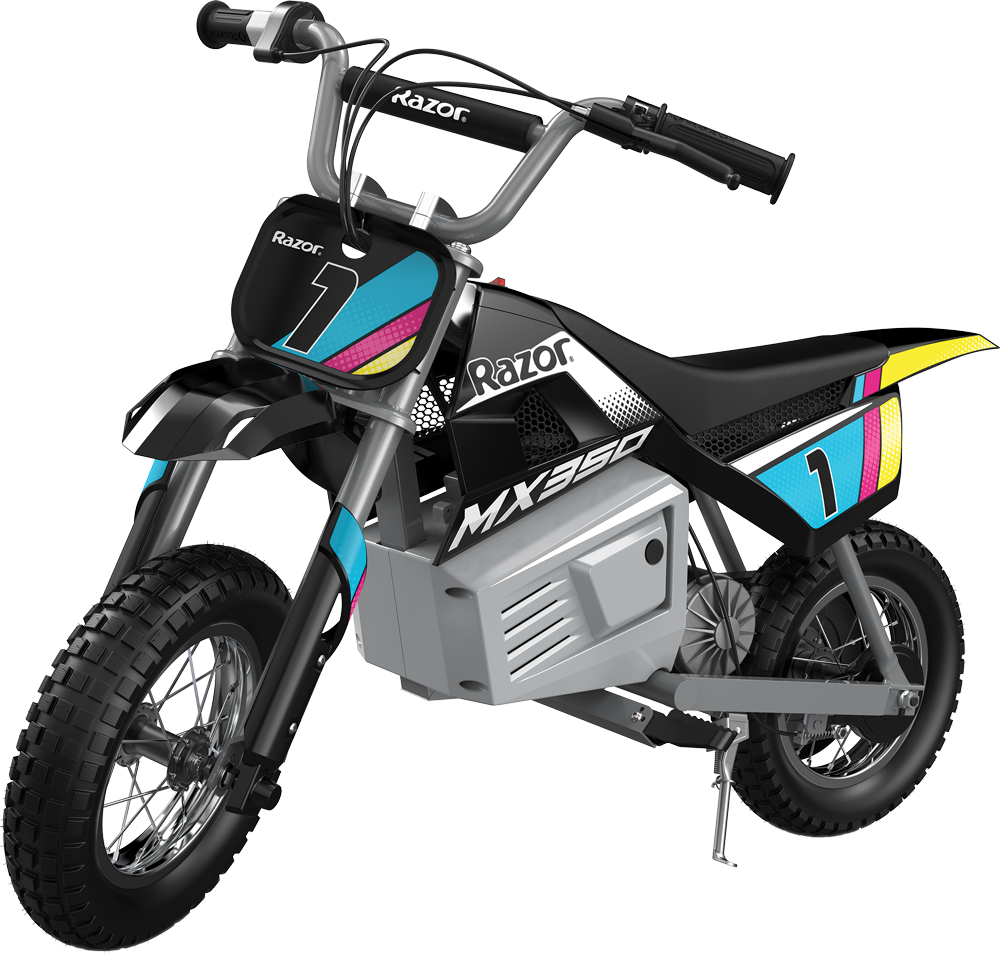 Dirt Rocket MX350 - Black - Lithium Battery