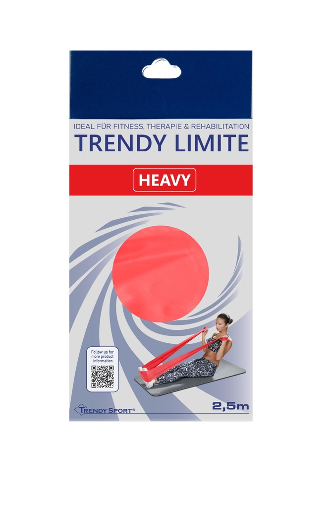 Resistance band Limite Stark 2,5m Red