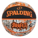 Orange Griffiti Rubber Basketball - Size 5