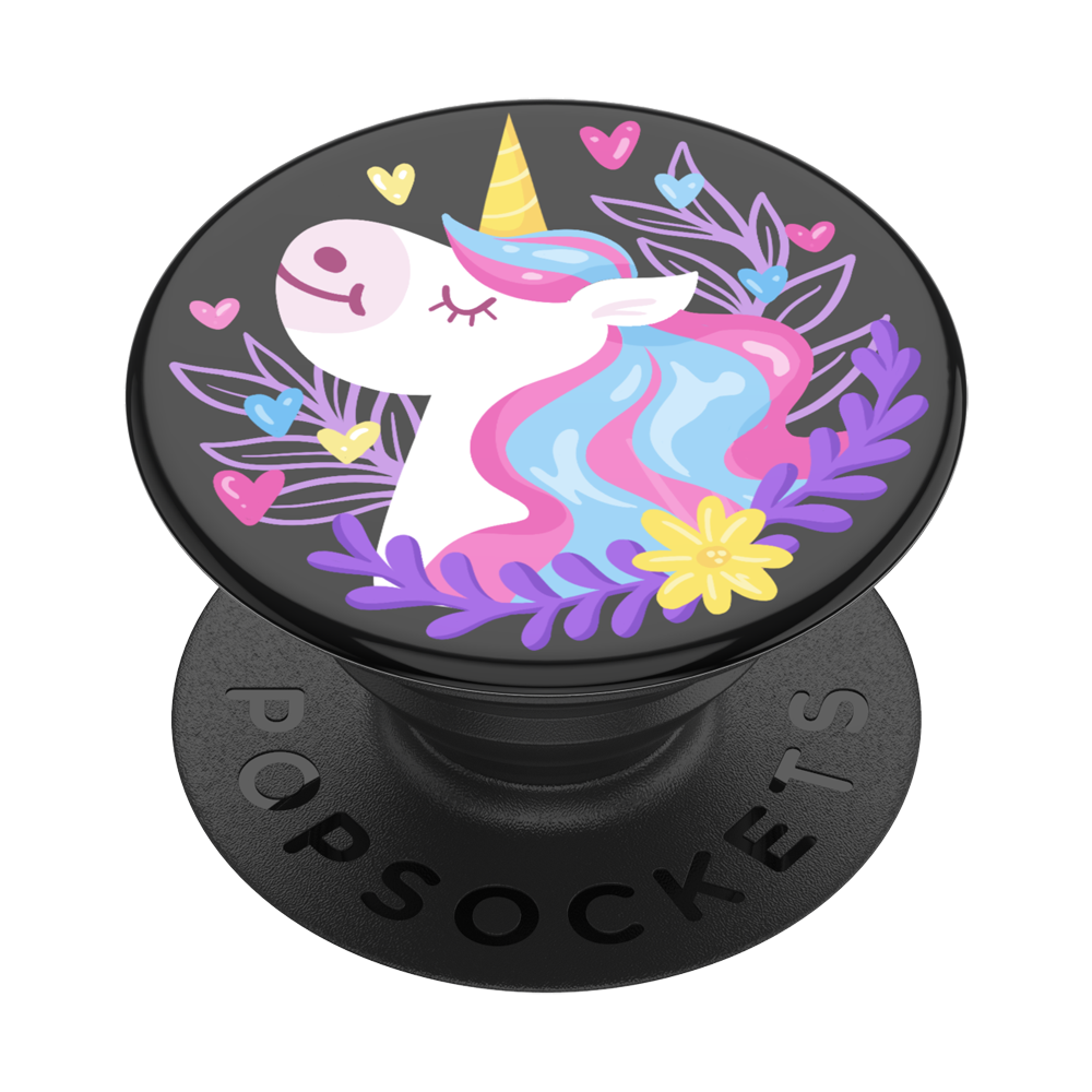 Unicorn Day Dream Black Gloss