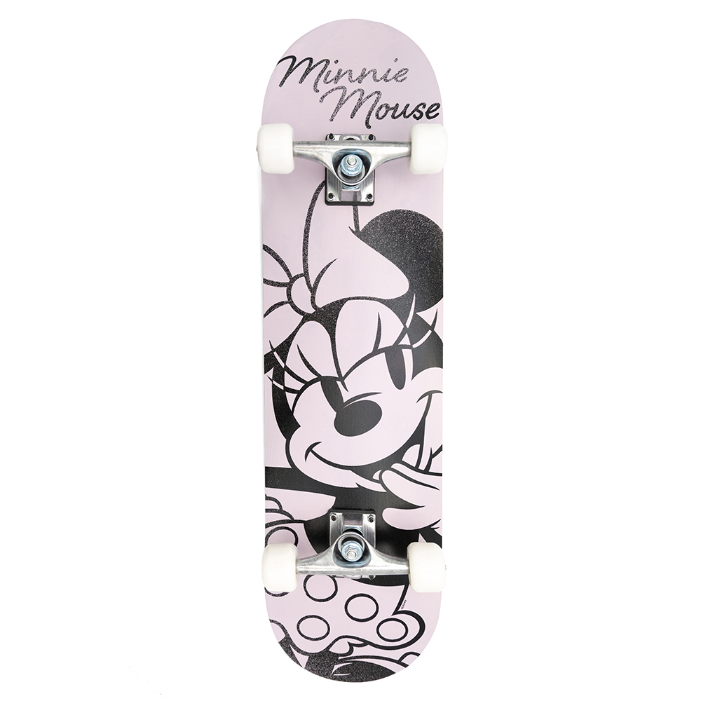 WOODEN SKATEBOARD 31'' x 8'' /70 x 20cm - MINNIE 