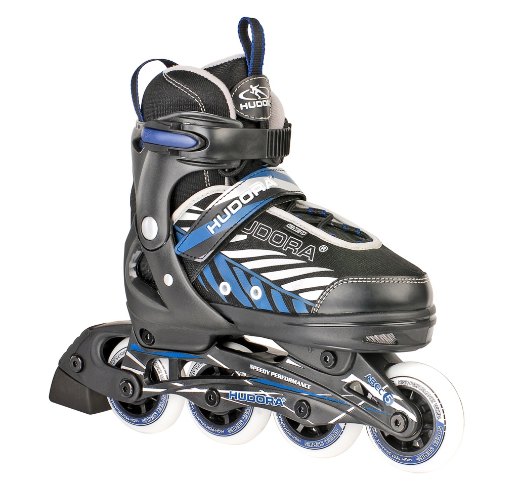 Inline Skates - Leon - Schwarz/Blau - Gr. 33-36