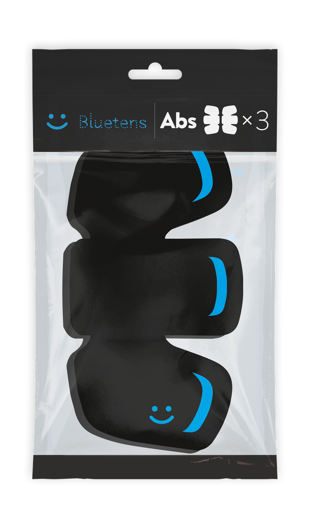 Pack 3 electrodes abdominals