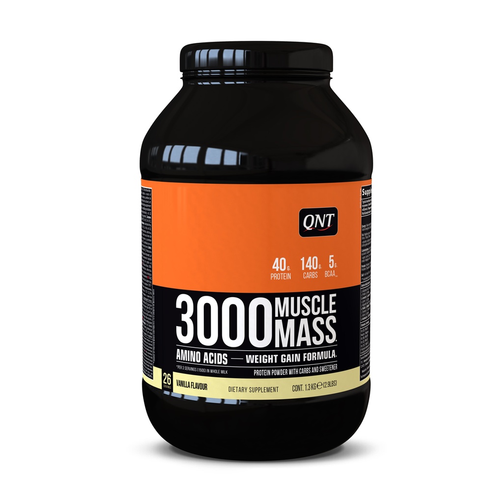 3000 Muscle Mass - Vanilla - 1,3 kg