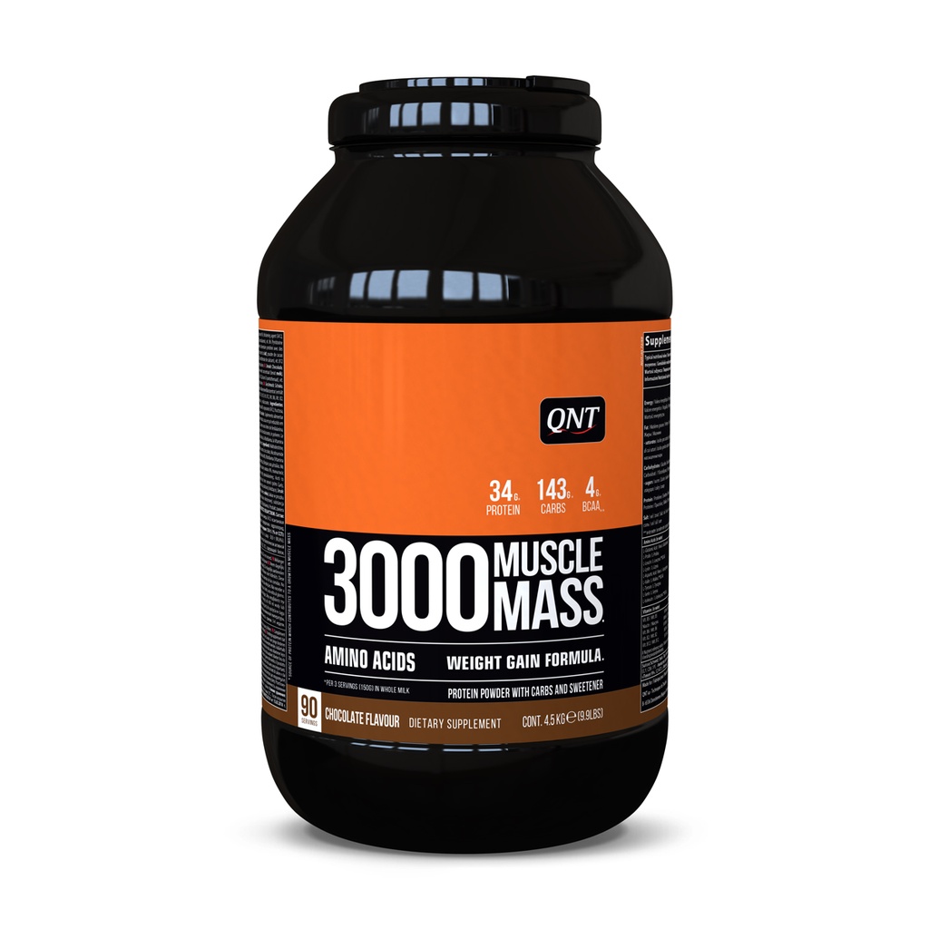 3000 Muscle Mass - Chocolate - 4,5 kg