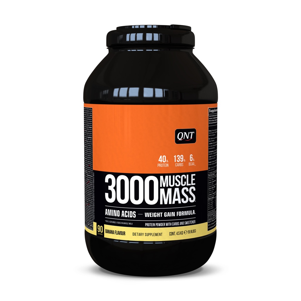 3000 Muscle Mass - Banana - 4,5 kg