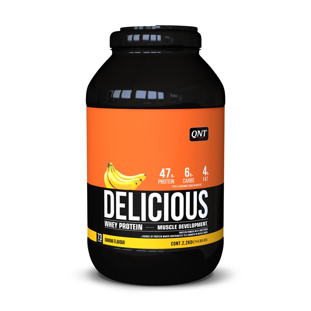 Delicious Whey Protein Powder - Banana - 2,2 kg