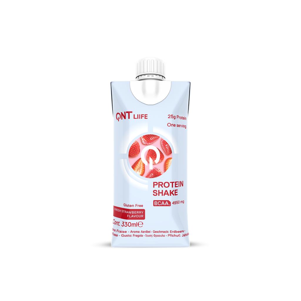 Delicious Whey Shake Tetra (25 g Protein) - Strawberry - 330 ml
