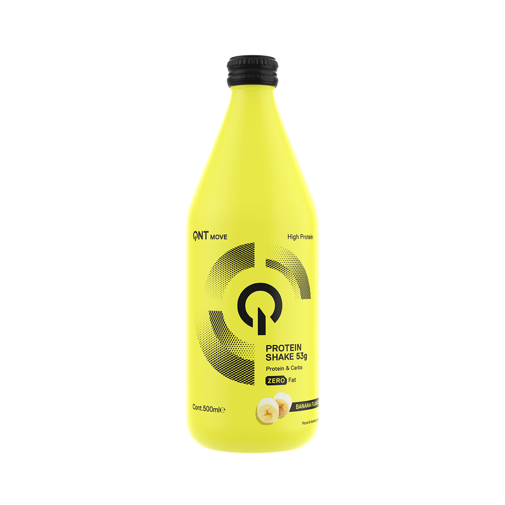 PROTEIN SHAKE  glass bottle - Banana - 500 ml
