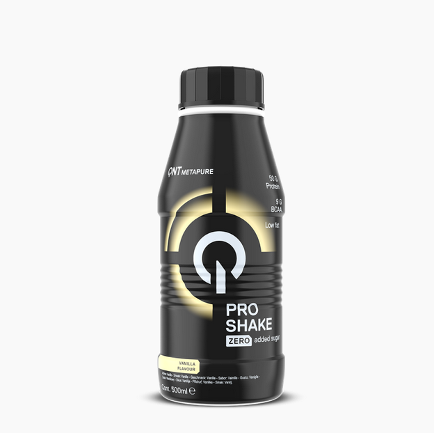 PRO SHAKE (50g protein - ZERO added Sugar and BCAA) - Vanilla - 500 ml