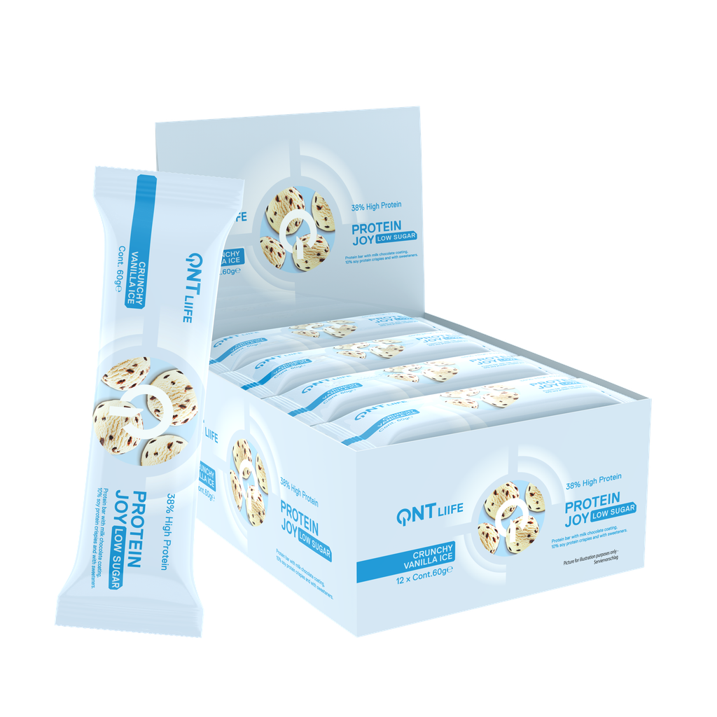 Protein Joy 38% Low Sugar - Crunchy Vanilla Ice - 12 x 60 g
