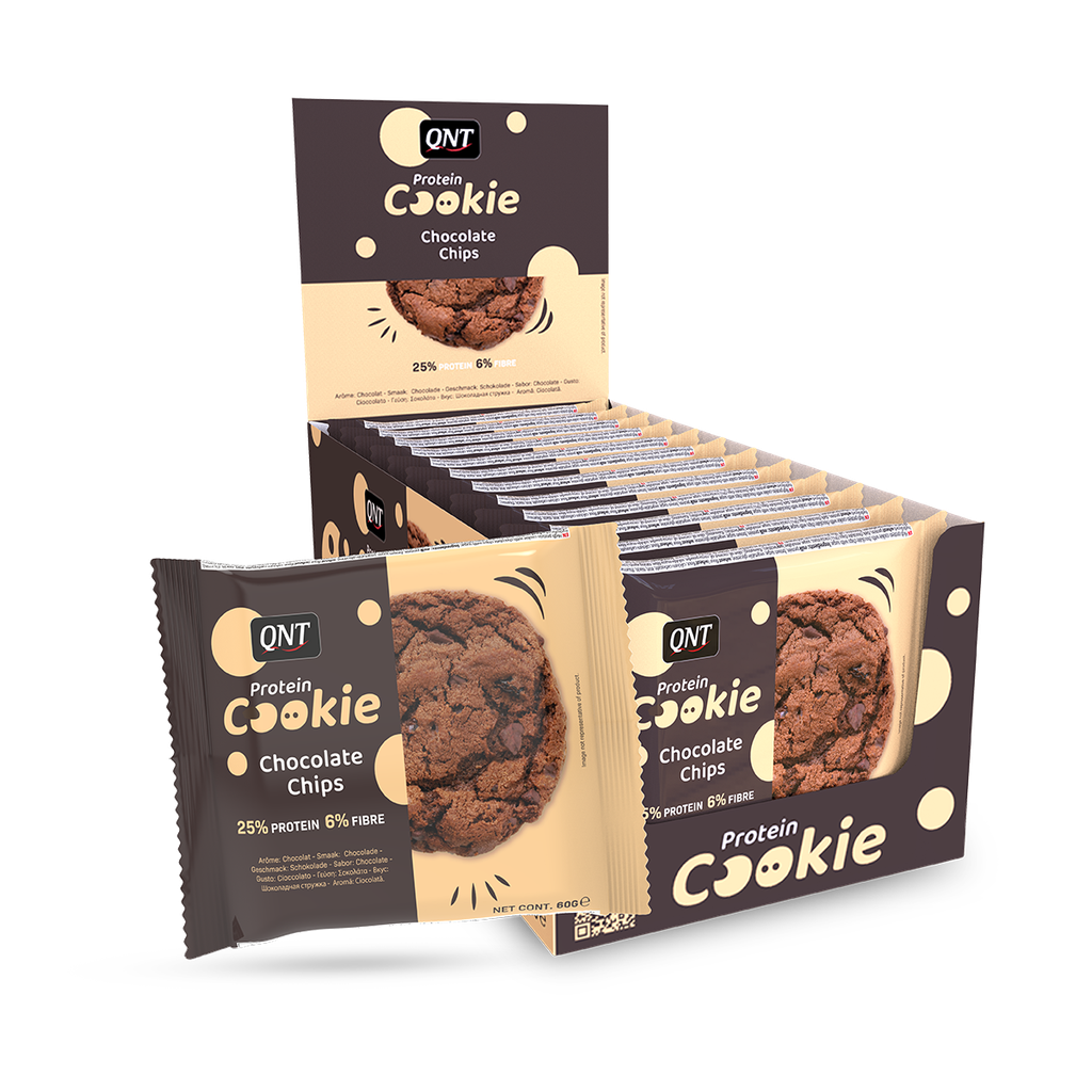 PROTEIN COOKIE - Chocolate Chips - 12 x 60 g