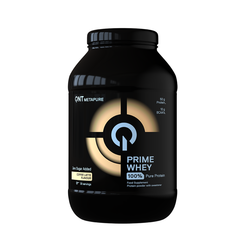 PRIME WHEY -  100 % Whey Isolate & Concentrate Blend - Coffee Latte - 908 g