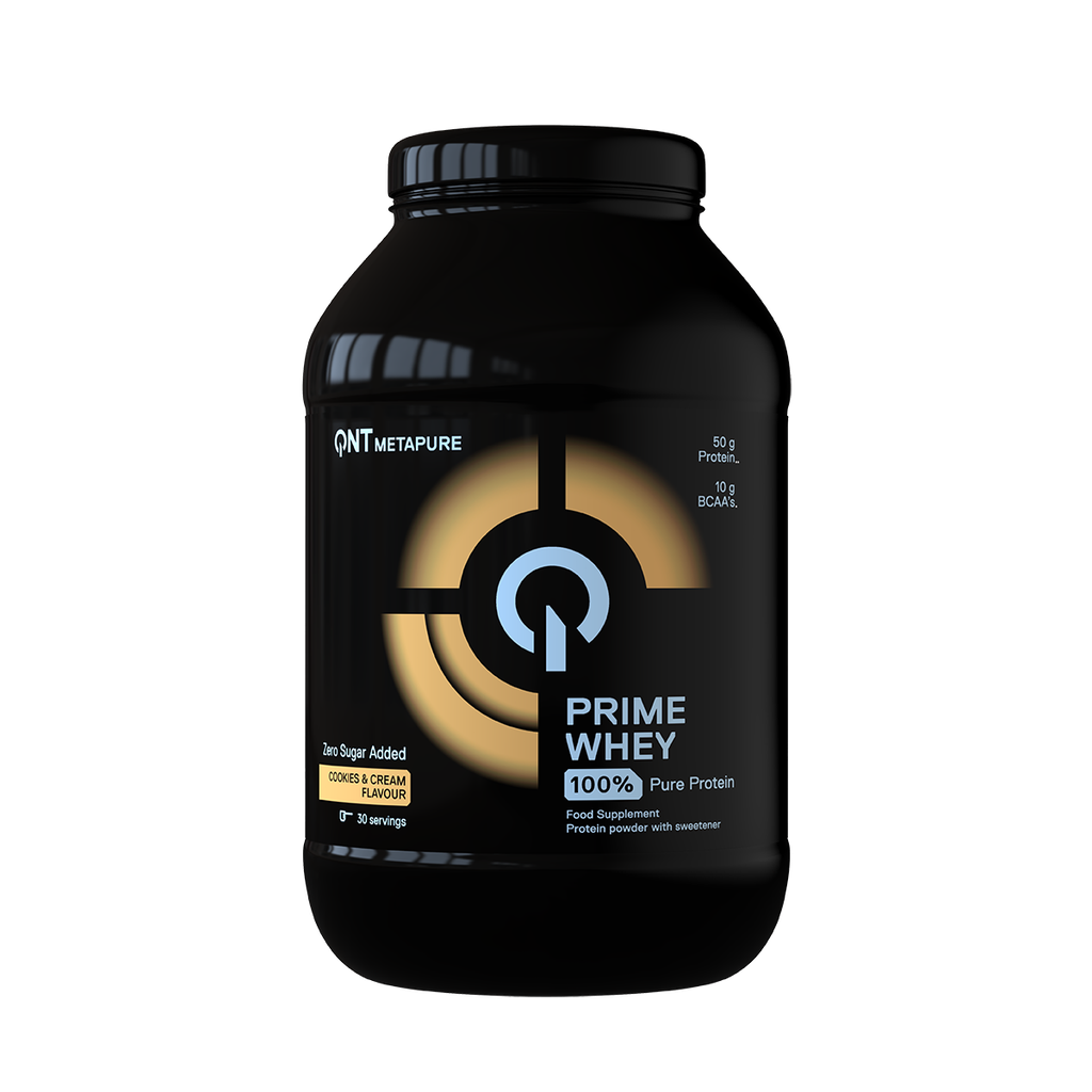 PRIME WHEY -  100 % Whey Isolate & Concentrate Blend - Cookies & Cream - 908 g