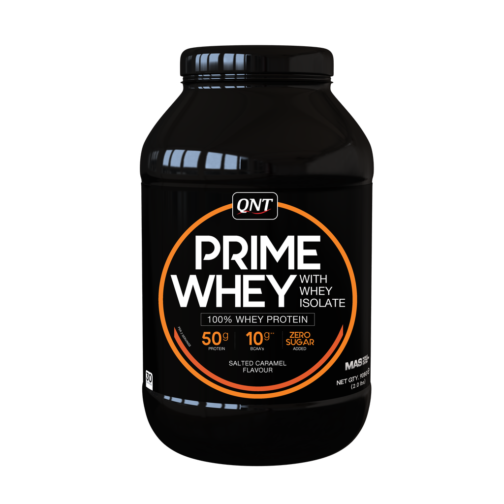 PRIME WHEY -  100 % Whey Isolate & Concentrate Blend - Salted Caramel - 908 g