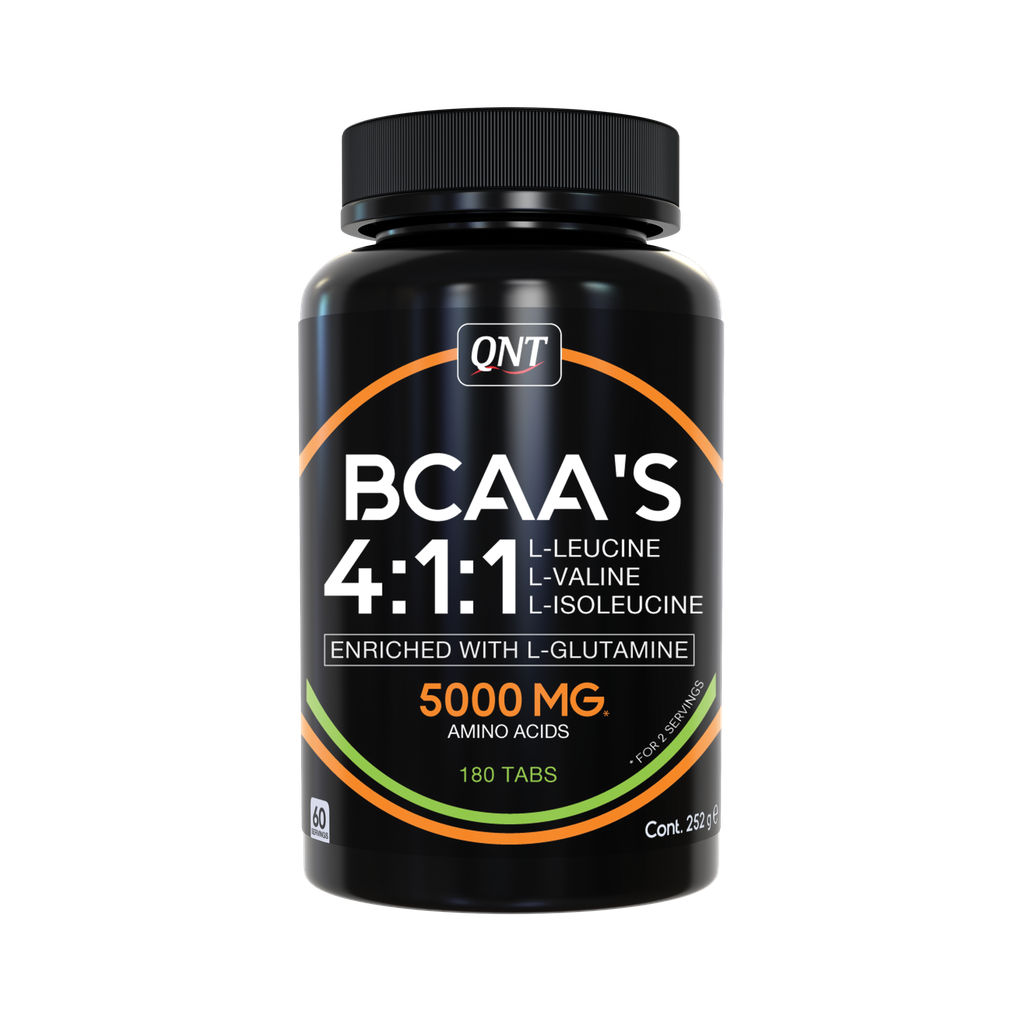 BCAA 4:1:1 + L-Glutamine  - 180 tabs