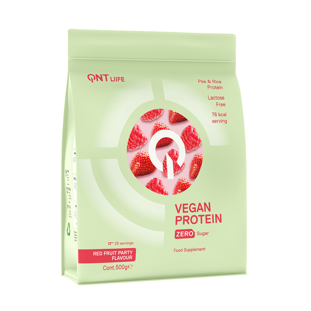 VEGAN PROTEIN POWDER - Red Fruits Party - 500 g