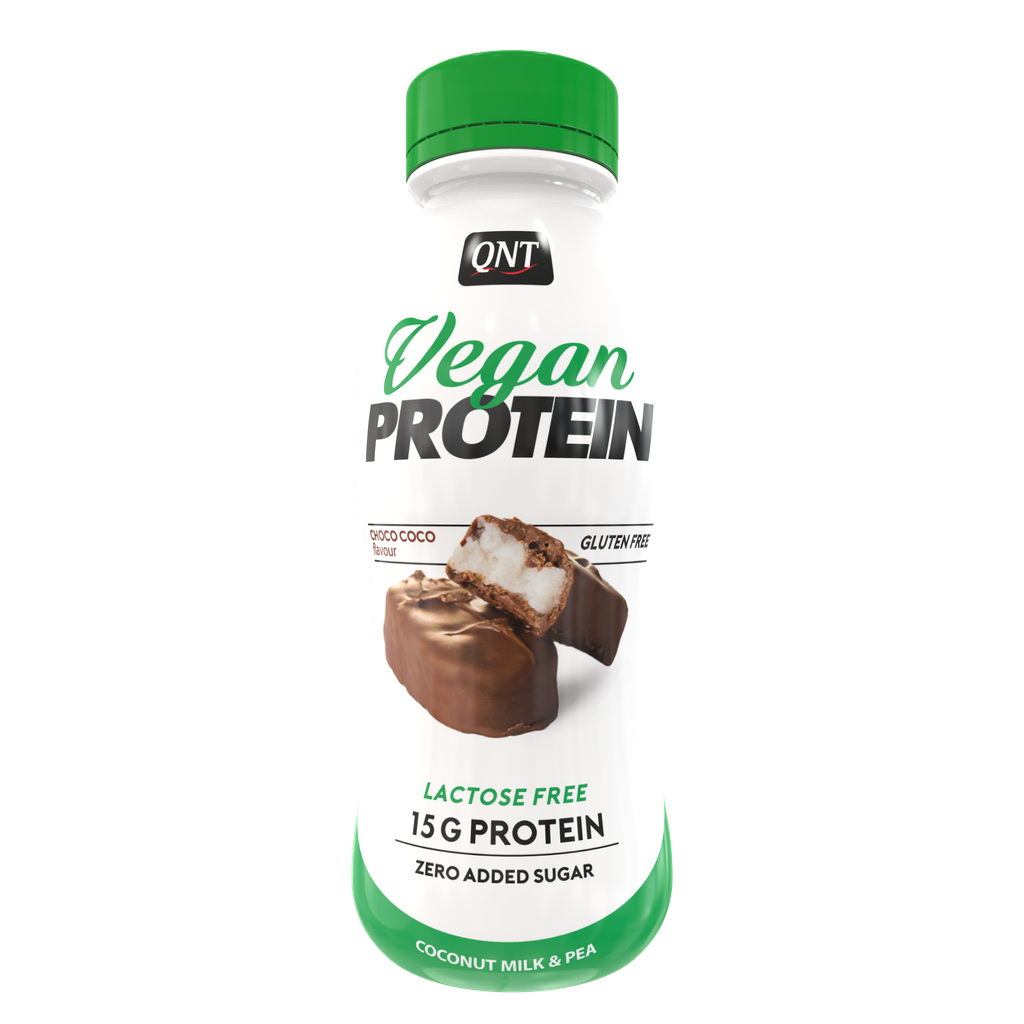 VEGAN PROTEIN SHAKE (15 g protein & ZERO added sugar) - Lactose free - Choco-coco - 310 ml