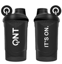 QNT Plastic Shaker 600 ml - Zwart