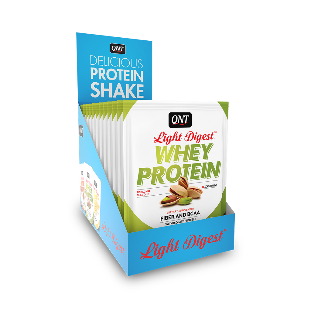 LIGHT DIGEST WHEY PROTEIN - Pistachio - 12 x 40 g