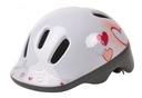 HEARTY HELMETS OUT-MOLD WHITE-PINK 44/48cm XXS