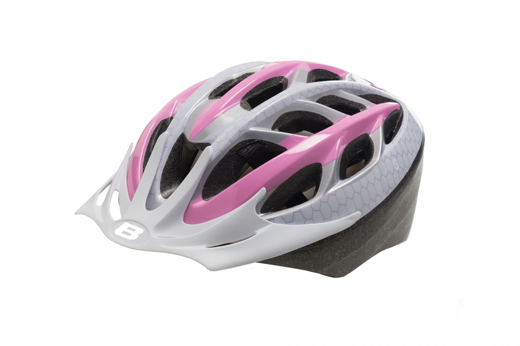 HELMET FS-114 WHITE/PINK 52/58cm M