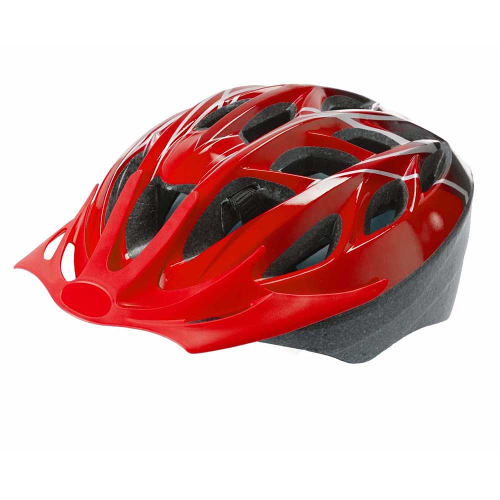 HELMET FS-114 RED/BLACK 52/58cm M