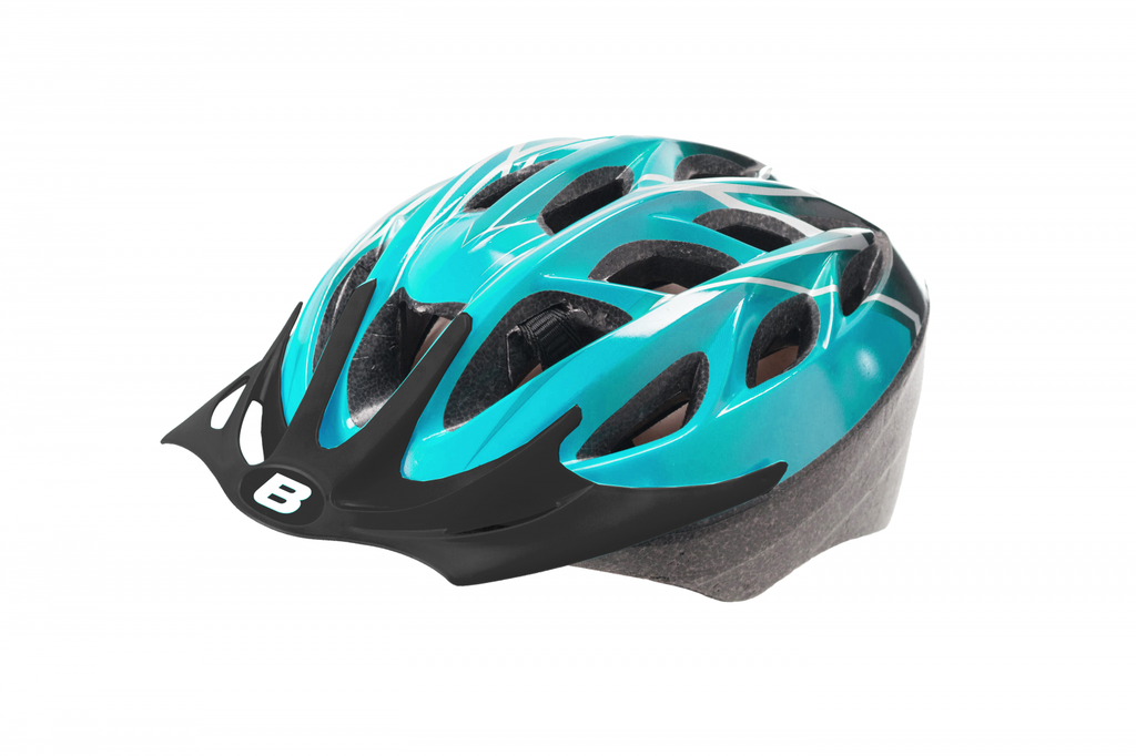 HELMET FS-114 ACQUAMARINA/BLACK 52/58cm M