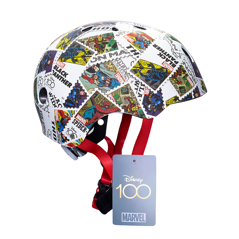 Sport helmet D100 MARVEL STAMPS - L - 56-59cm