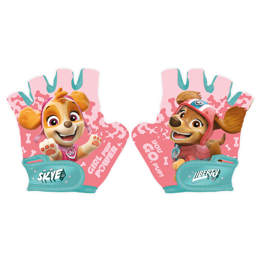 BIKE GLOVES PAW PATROL GIRL