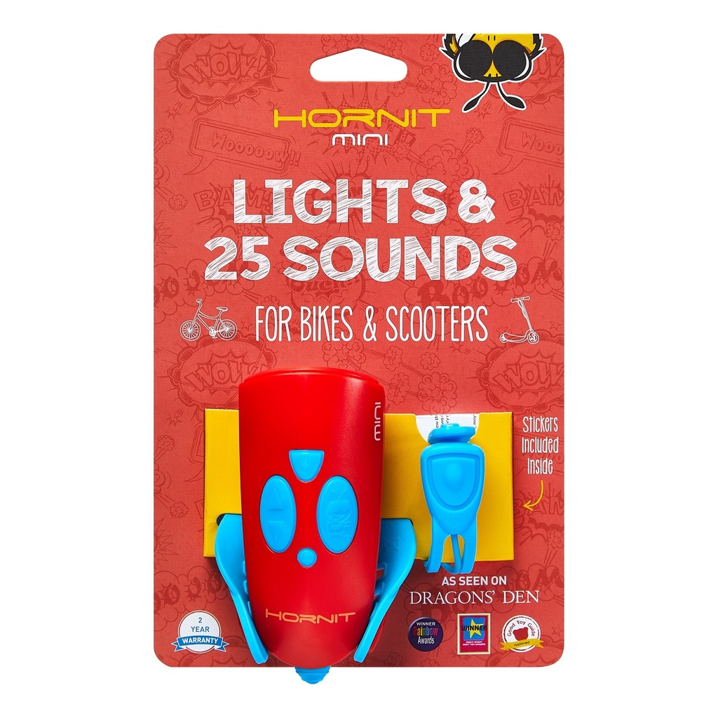 Mini Hornit Blue / Red