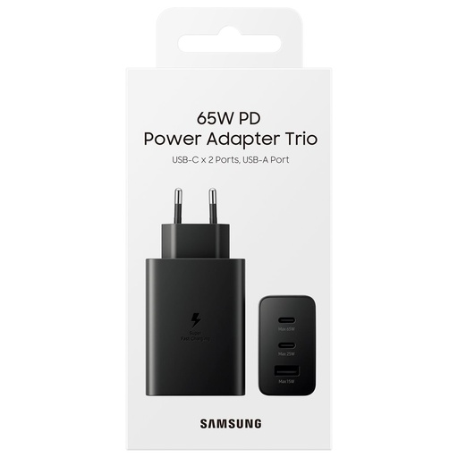 [EP-T6530NBEGEU] 65W Power Adapter Trio - EP-T6530NBEGEU
