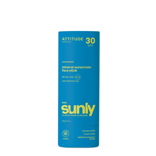 [46099] Sunly - Kinder Sonnenschutzstift Gesicht - LSF 30 - Geruchlos