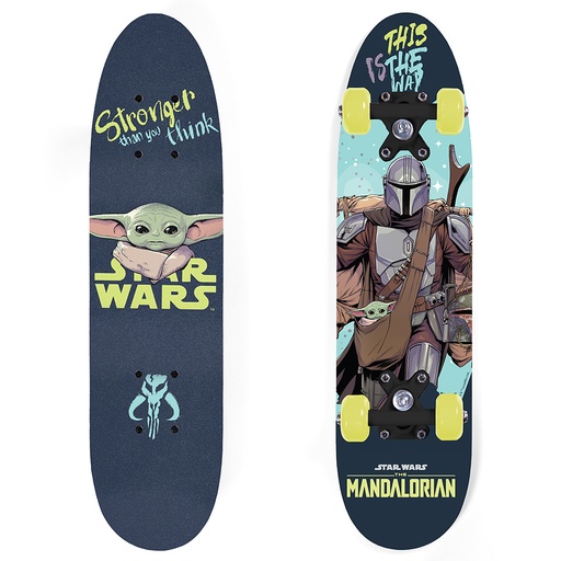 [59271] WOODEN SKATEBOARD STAR WARS - MANDALORIAN