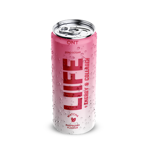 [QNTLIIFE037] Energy & Collagen Matcha Raspberry 250ml