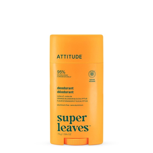 [11976] Super leaves Deodorant - Orange Blossom & Eucalyptus 75 gr