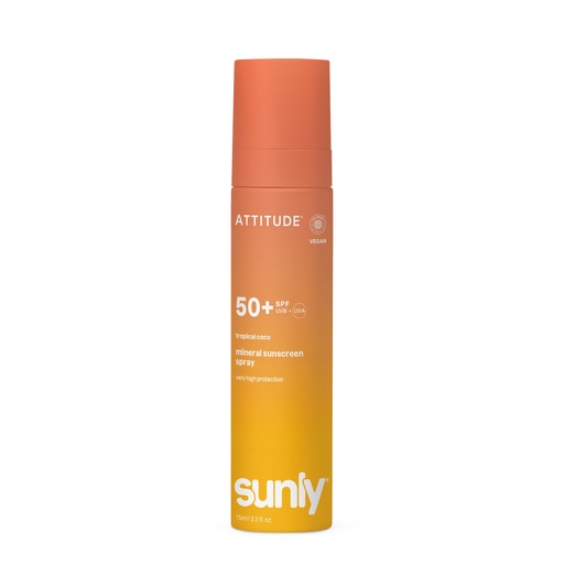 [46533] Mineral sunscreen Spray Face & Body - SPF 50 - Coco tropicale