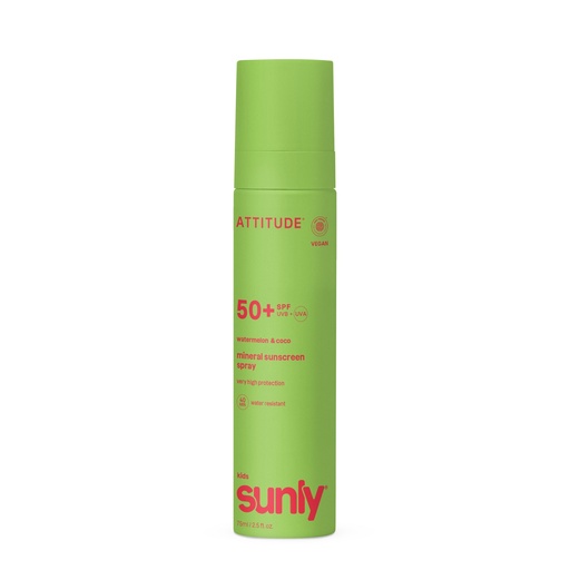[46537] Mineral sunscreen Spray Face & Body  - Kids - SPF 50 - Watermelon & Coco
