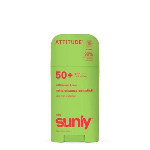 [46547] Mineral sunscreen Stick Face & Body - Kids - SPF 50 - watermelon coco