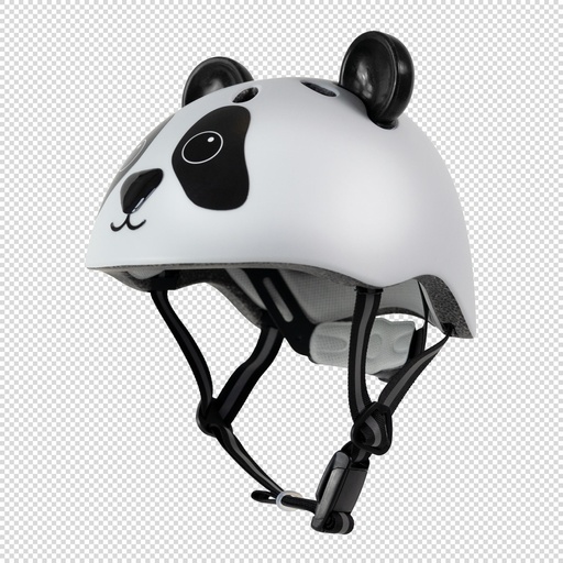 [84921] Kids helmet - Pandy - Black/White - Size 48-52